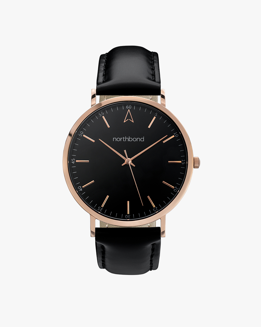 onyx watch black rose gold 40mm